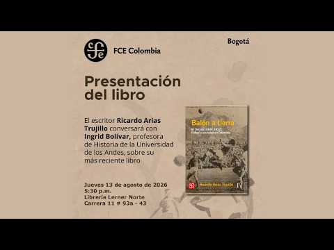 Presentación del libro «Balón a tierra»