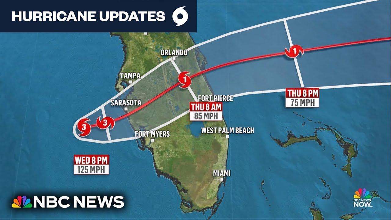 LIVE: Hurricane Milton tracker | NBC News