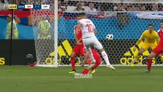 Switzerland vs Serbia 2 1 (Xhaka Shaqiri) Albanians