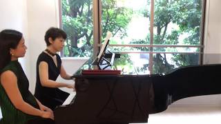Download lagu 'Libertango'　A.Piazzolla（Piano 4hands)　Duo les portes  　デュオ レ ポルトゥ（山本紗英子＆永芳久子） mp3