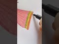 Drawing Chutki In Gulabi Saree Sketch Art Drawing Painting