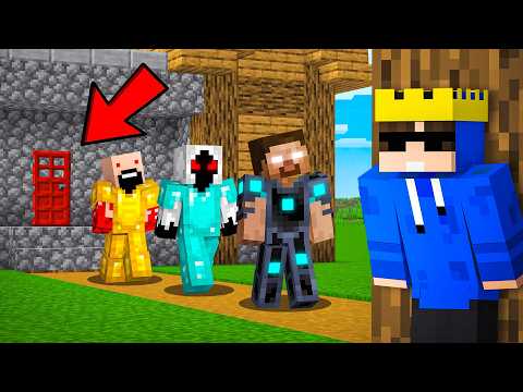 I Found a Secret Scary RED DOOR In MInecraft