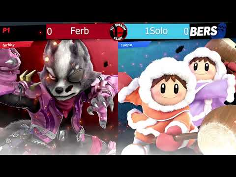 Smash at York Ultimate - August | WR1 | 1Solo (Ice Climbers) vs Ferb (Wolf, Sephiroth)
