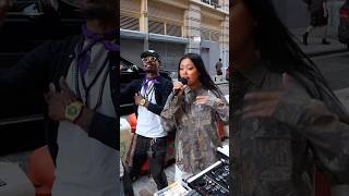she pulled over to drop off some vocals 😂🔥 @Denisejvlia @DayzDaEmpora