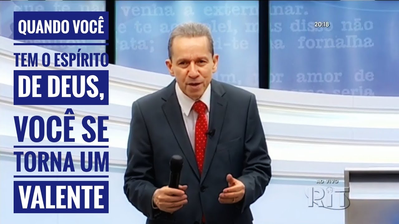 Pr. Jayme de Amorim - Quando você tem o Espírito de Deus, você se torna um valente (08/09/19)