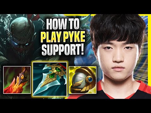 LEARN HOW TO PLAY PYKE SUPPORT LIKE A PRO! - T1 Keria Plays Pyke SUPPORT vs Bard! | Season 2022