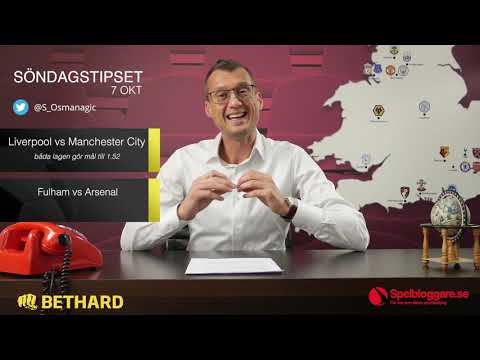Speltips: Liverpool - Manchester City & Fulham - Arsenal 7/10