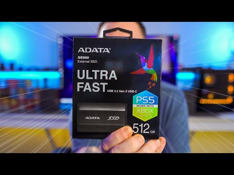Why Isn't Anyone Talking About This! | Adata SE800 External SSD Unboxing and Benchmark