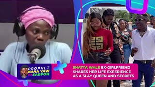 Ex-Vixen of SHATTA WALE and his ex-Girlfriend reveals more Secrets in her interview about…PART 1