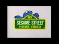 Opening To My Sesame Street Home Video Getting Ready For School 1987 VHS