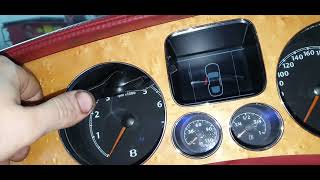 Bentley continental gt dash trim and instruments removal