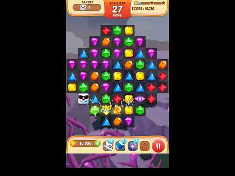 Jewel Match King Level 432 - Walkthrough ( No Booster )