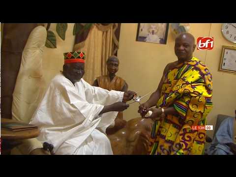 Burkina Faso - Ghana: AWA Company's top officials visit Mogho Naaba