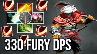 330 DPS Blade Fury Juggernaut Insane Build by ddz Top MMR SEA Gameplay 7.02 Dota 2