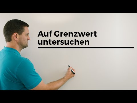 Auf Grenzwert untersuchen, cos(n*Pi), Beispiel, limes | Mathe by Daniel Jung
