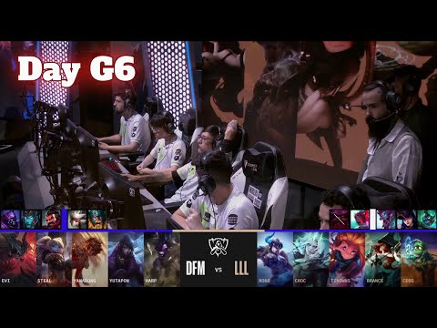 DFM vs LLL | Day 1 LoL Worlds 2022 Play-Ins | DetonatioN FM vs LOUD