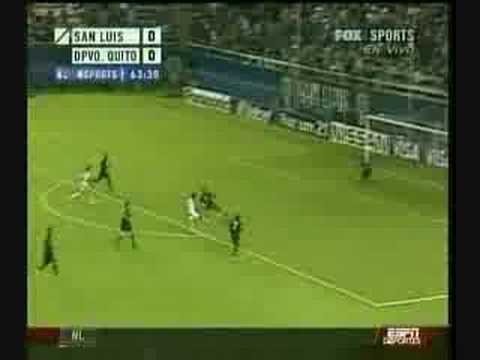 Copa Sudamericana 2008: San Luis(Mex) vs Dep. Quito(Ecu)