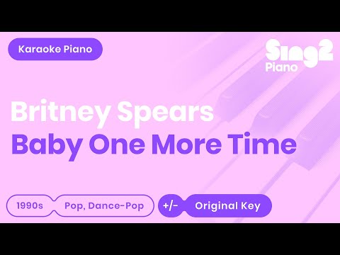 Britney Spears - …Baby One More Time (Piano Karaoke)