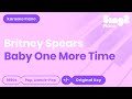 Britney Spears - …Baby One More Time (Piano Karaoke)