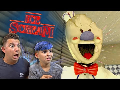 KILLER ICE CREAM MAN is after us! Ice Scream (Horror Game)