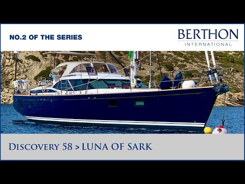 Discovery 58 “LUNA OF SARK” Yacht for Sale | No.2 of the Series | Tour with Sue Grant