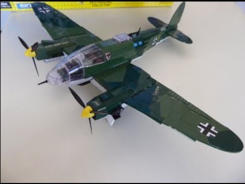 Cobi 5534 Heinkel He 111 P-4 German Bomber Review