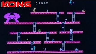 Kong (By Anirog) playing (badly) on the ZX Spectrum