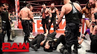 The Shield are brutalized in a massive ambush: Raw
