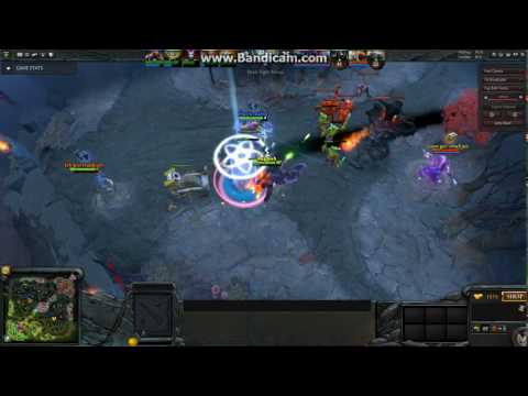 Dota 2 : Spectre teleport  inside enemy 1 vs 3