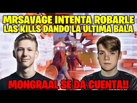 MRSAVAGE INTENTA ROBARLE LAS KILLS A MONGRAAL PEGANDO LA ULTIMA BALA