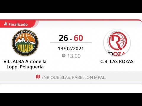 Alevín fem 2009. VILLALBA Antonella Loppi Peluquería - LAS ROZAS