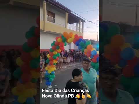 👉Dia Das crianças  em Nova olinda paraiba 🥳👍🔔👏