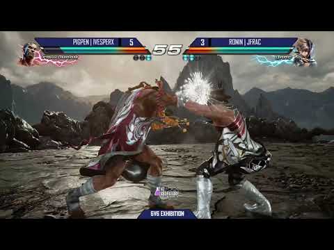 [Vortex #6] 5V5 Exhibition - PIGPEN | iVesperX vs RONIN | JFrac - Tekken 7