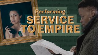 Performing 'Service to Empire', by Maud Sulter