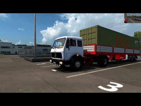 ETS2 1.28 ProMods 2.20 Mercedes 1632 Le Havre- Le Havre