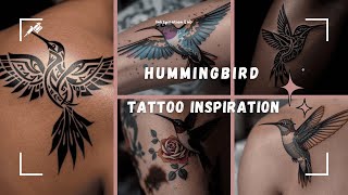 Hummingbird Tattoo Inspiration || Tattoo Ideas