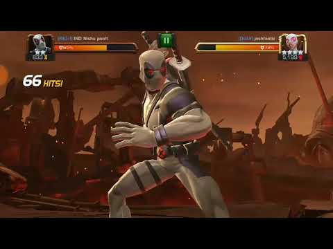 BLOCKBUSTER FIGHT:2 star unboxing 4 star: DEADPOOL VS GWENPOOL; :marvel contest of champion