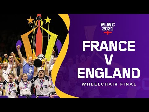 France v England in the Wheelchair Rugby League World Cup 2021 final | Cazoo Match Highlights