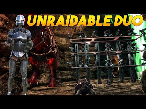 DUO Defending The Cave Of The SEASON For Huge LOOT - ARK