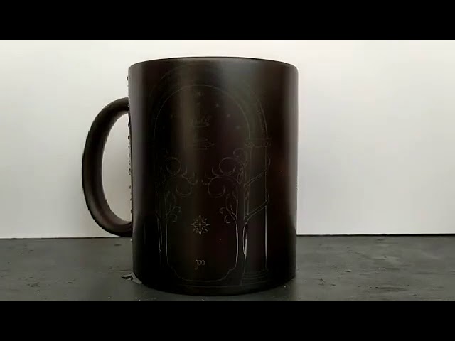 Vídeo relacionado con Ariycaz Tazas de café,El Señor de los Anillos Tazas de café de cerámica sensible al calor Taza mágica Regalo de la novedad/padre Regalos 350ml (12oz)