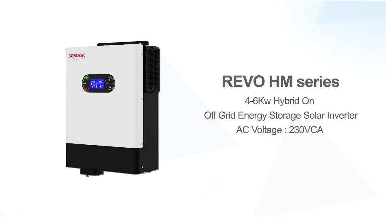 Гибридный инвертор Sorotec REVO VM II PRO 3.2kW/24V (источник бесперебойного питания) с Wi-Fi