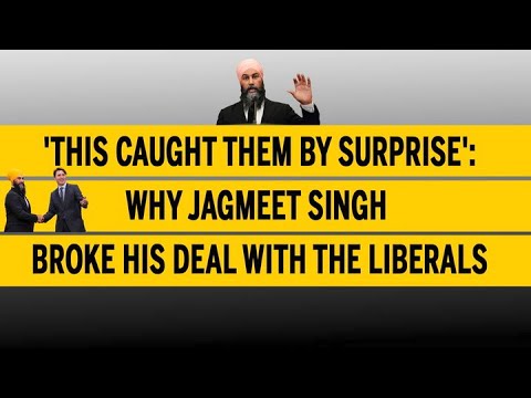 'This Caught Them By Surprise' Why Jagmeet Singh Broke His Deal With The Liberals