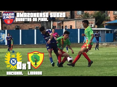 Nacional 0x1 Librade - Quartas de Final IDA / Amazonense SUB20 2023