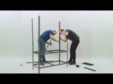 5-Tier Heavy Duty Shelving Assembly Video | Screwfix