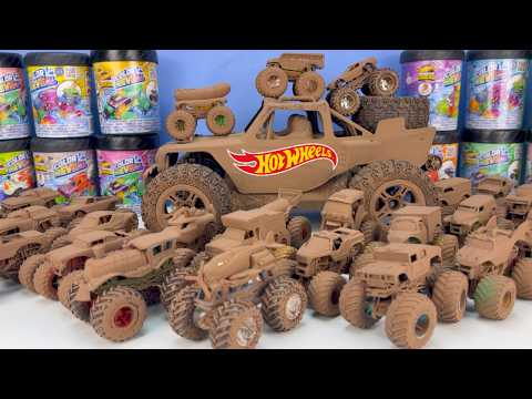 🤯 MUDDERS! Hot Wheel Monster Trucks and Monster Jam Monster Trucks X25 plus giant RC monster truck