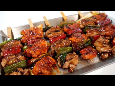 꼬치 간장소스, 양념소스 이 방법으로 만들어 구워주세요. 가족들이 닭꼬치 시켜먹는거보다 맛있답니다💛