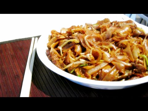 How to make Stir-fried rice noodle with beef