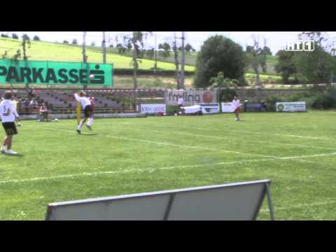 Faustballspiel UFG Grieskirchen/Pötting gegen den SSV Bozen