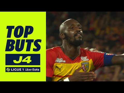 Top buts 4ème journée - Ligue 1 Uber Eats / 2022-2023