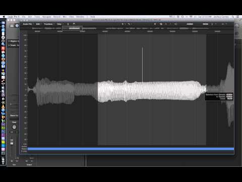 Logic Pro X - Video Tutorial 16 - Editing Audio in the File Editor (aka Sample Editor)